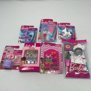 Barbie Outfits Accessories Travel Packs Mattel Toys Jewelry Toy Bundle x7